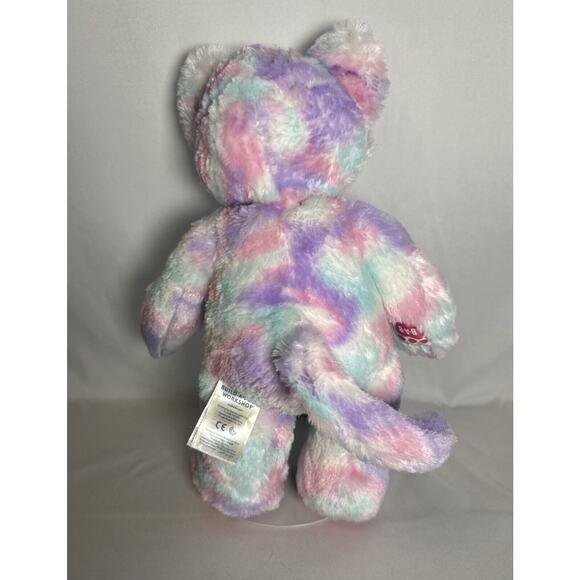 Build A Bear 16" COTTON CANDY SCENTED CAT Plush Stuffed Animal Great Condition - Picture 4 of 8